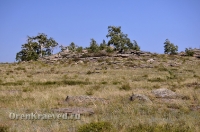 Карабутакский гранитный массив (скалы Шонкал). Июль 2012 года