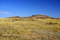 Карабутакский гранитный массив (скалы Шонкал). Июль 2012 года