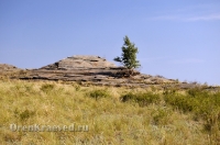 Карабутакский гранитный массив (скалы Шонкал). Июль 2012 года