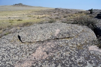 Карабутакский гранитный массив (скалы Шонкал). Июль 2012 года