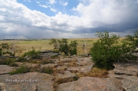 Карабутакский гранитный массив (скалы Шонкал). Июль 2015 года