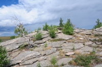 Карабутакский гранитный массив (скалы Шонкал). Июль 2015 года