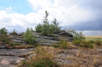 Карабутакский гранитный массив (скалы Шонкал). Июль 2015 года