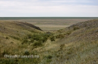 Карстовое поле и мраморный лог у Юбилейного. Июль 2012 года