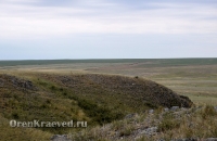 Карстовое поле и мраморный лог у Юбилейного. Июль 2012 года