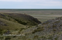 Карстовое поле и мраморный лог у Юбилейного. Июль 2012 года