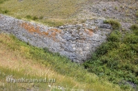 Карстовое поле и мраморный лог у Юбилейного. Июль 2012 года