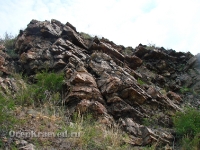 Аулганское ущелье. Июль 2012 года