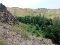 Аулганское ущелье. Июль 2012 года