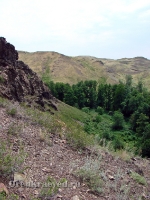 Аулганское ущелье. Июль 2012 года