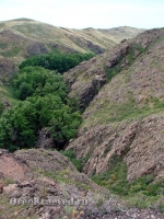 Аулганское ущелье. Июль 2012 года