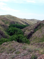 Аулганское ущелье. Июль 2012 года