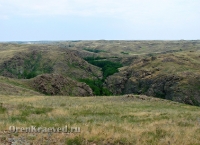 Аулганское ущелье. Июль 2012 года