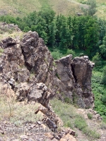 Аулганское ущелье. Июль 2012 года