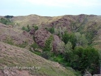 Аулганское ущелье. Июль 2012 года