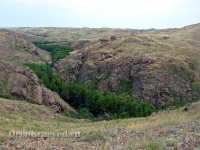 Аулганское ущелье. Июль 2012 года