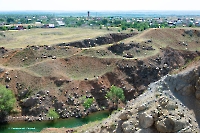 Аккермановский отработанный никелевый карьер. Июнь 2023 года