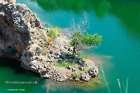 Аккермановский отработанный никелевый карьер. Июнь 2023 года