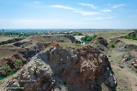 Аккермановский отработанный никелевый карьер. Июнь 2023 года