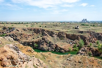 Аккермановский отработанный никелевый карьер. Июнь 2023 года