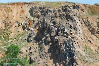 Аккермановский отработанный никелевый карьер. Июнь 2023 года