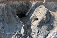 Проран-водосброс Кумакского водохранилища