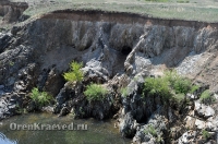 Проран-водосброс Кумакского водохранилища