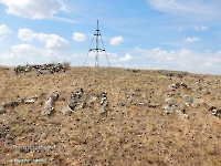 Гора Бистюбе. Август 2023 года