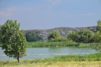 Усть-Бурлинский пещерный яр (скалы «Жилище филина»)