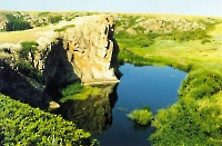 Уртазымские скалы