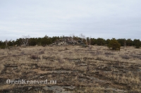 Байтукские каменные палатки. Ноябрь 2012 года