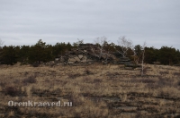 Байтукские каменные палатки. Ноябрь 2012 года