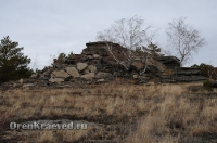 Байтукские каменные палатки. Ноябрь 2012 года