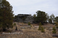 Байтукские каменные палатки. Ноябрь 2012 года