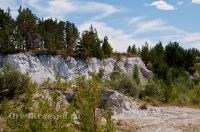 Разрез Болотовского маршаллитового карьера. Июль 2012 года