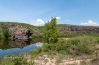 Иссергужинские утесы на реке Кумак