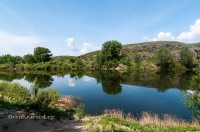 Иссергужинские утесы на реке Кумак