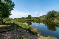 Иссергужинские утесы на реке Кумак