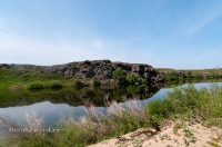 Каменские утесы на реке Кумак