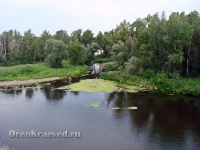 Утес на реке Урал в Скалистом (Скалистый Яр)