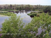 Утес на реке Урал в Скалистом (Скалистый Яр)