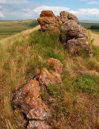 Синие камни