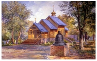 Деревянная церковь на Беловке