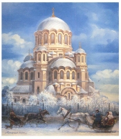 Казанский собор в рождественский день