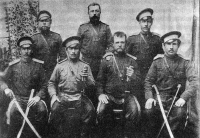 Казаки 13-го полка Оренбургского казачьего войска. 1906 год