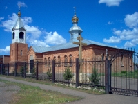 Храм святых бессребреников Космы и Дамиана пос. Каргала