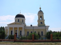 Храм апостола Иоанна Богослова села Чёрный Отрог. Июль 2010 года