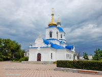 Храм Казанской иконы Божией Матери с. Сакмара. Июль 2023 года