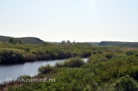 Река Камсак (Камсакты). Май 2012 года