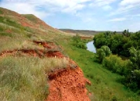 Река Большой Кинель у села Верхнезаглядино